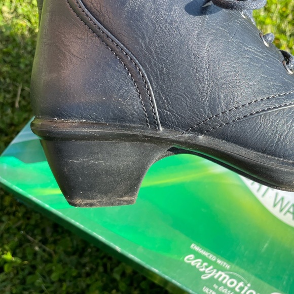 Navy ankle boots - Picture 4 of 8